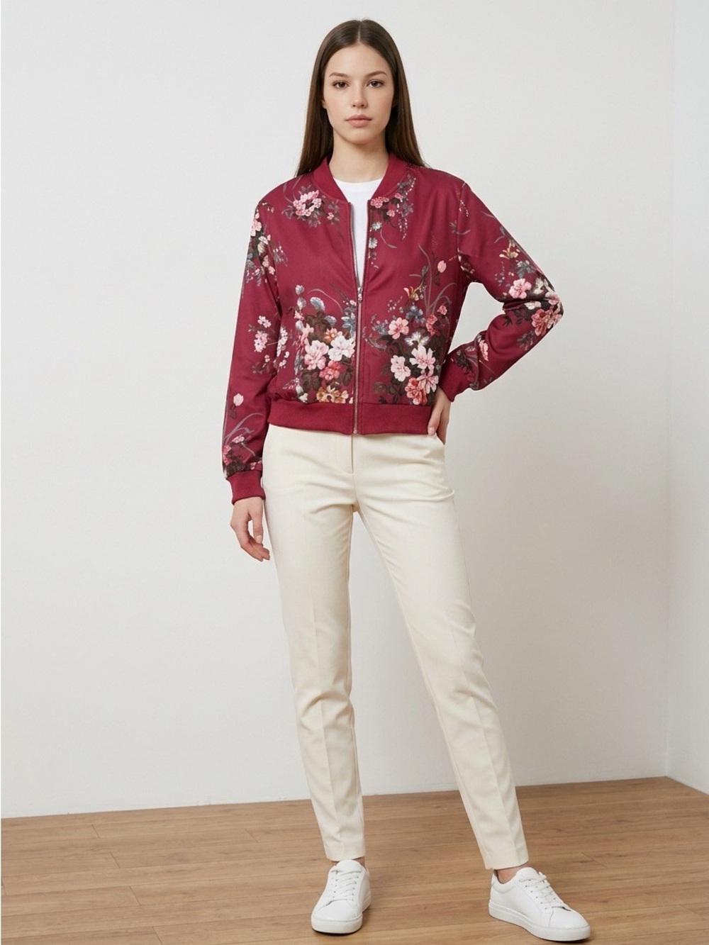 NWOT Shein Boho Floral Rayon Jacket